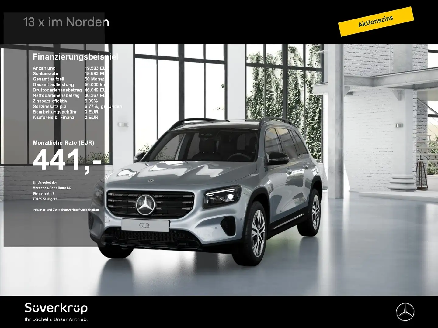 Mercedes-Benz GLB 220 d 4M PROGRESSIVE NIGHT SPUR PANO AHK Argintiu - 1