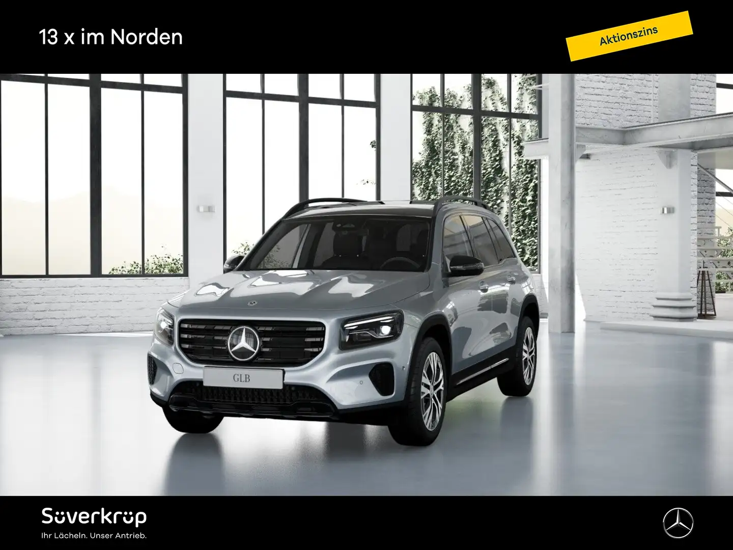 Mercedes-Benz GLB 220 d 4M PROGRESSIVE NIGHT SPUR PANO AHK Argintiu - 2