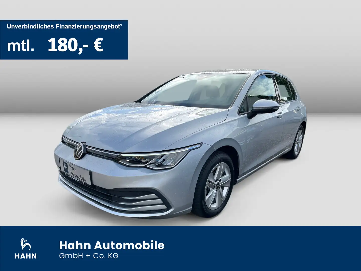 Volkswagen Golf VIII 2.0TDI Life ACC AHK LED Navi PDC Sitzh Silber - 1