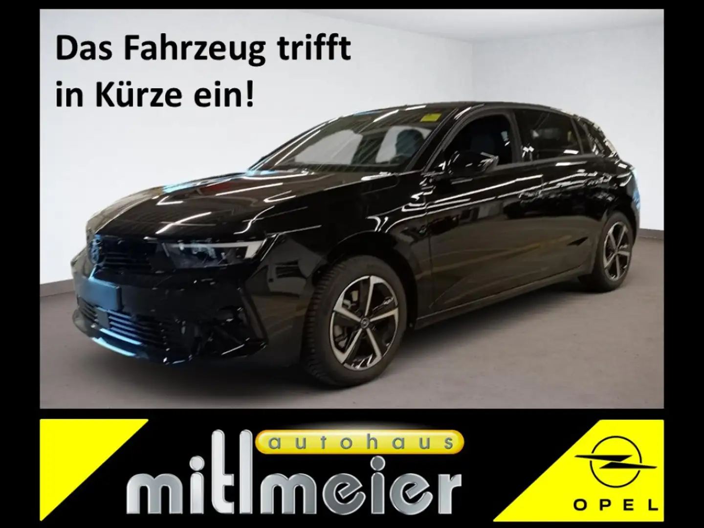 Opel Astra 1.2T GS. Keyless 360°Kamera ACC SHZ PDC Noir - 1