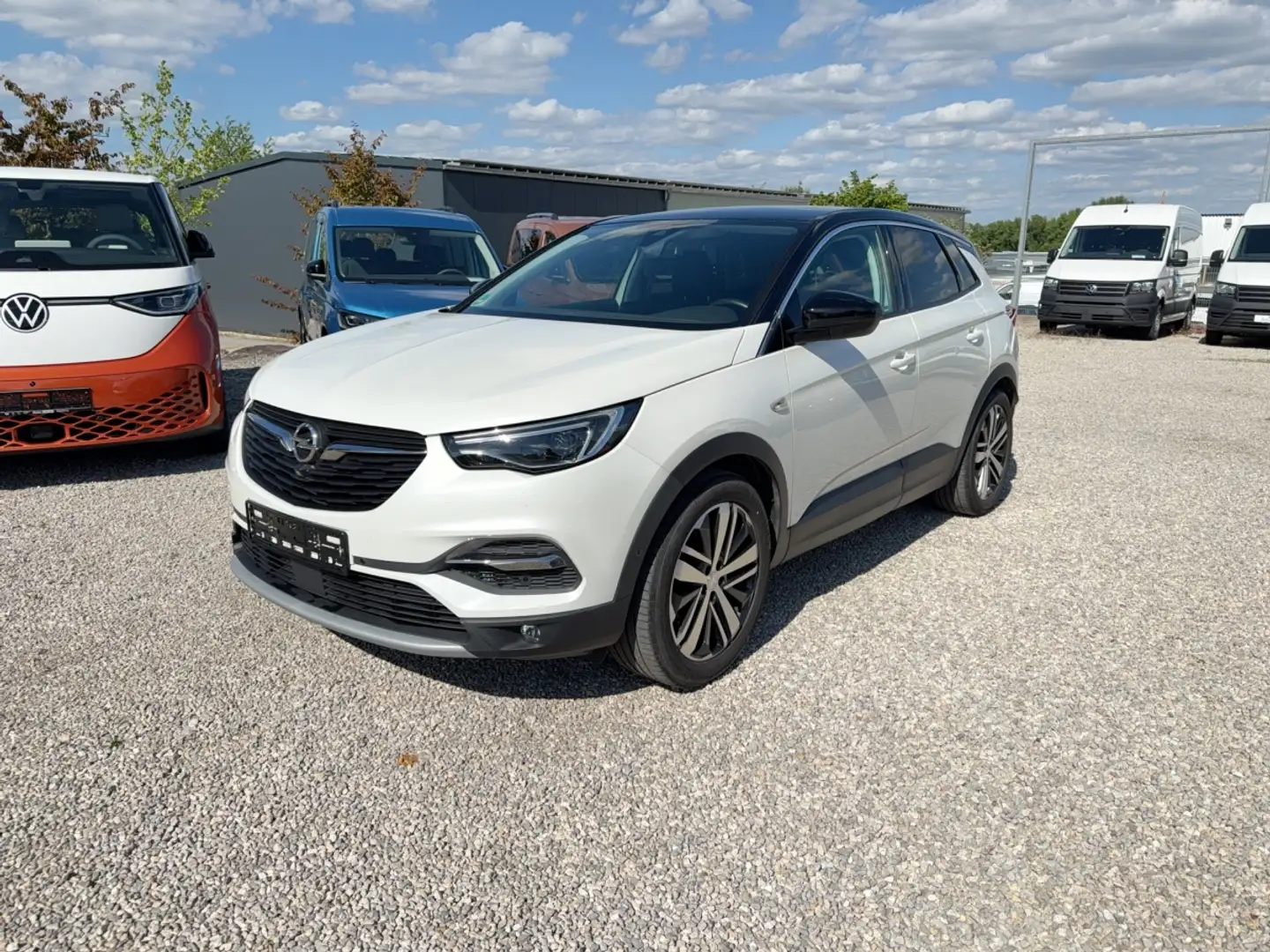 Opel Grandland X Mokka  1.2 Turbo Innovation Nur für Gewerbe und Ex Weiß - 2
