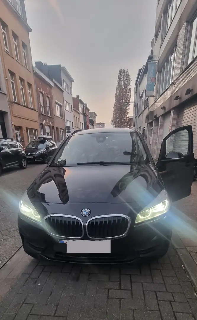 BMW 216 216d Gran Tourer Aut. 7 zit navi trekhaak ADBLUE Zwart - 2