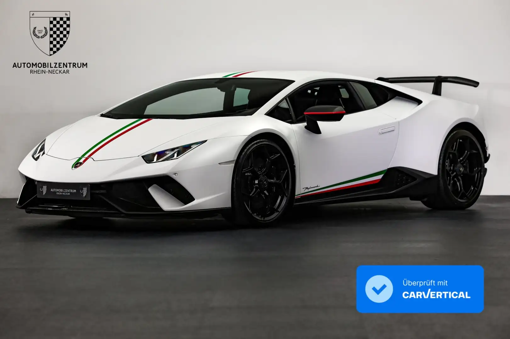 Lamborghini Huracán Huracán Performante BigCarbonPack/AdPersonam/PPF Weiß - 1