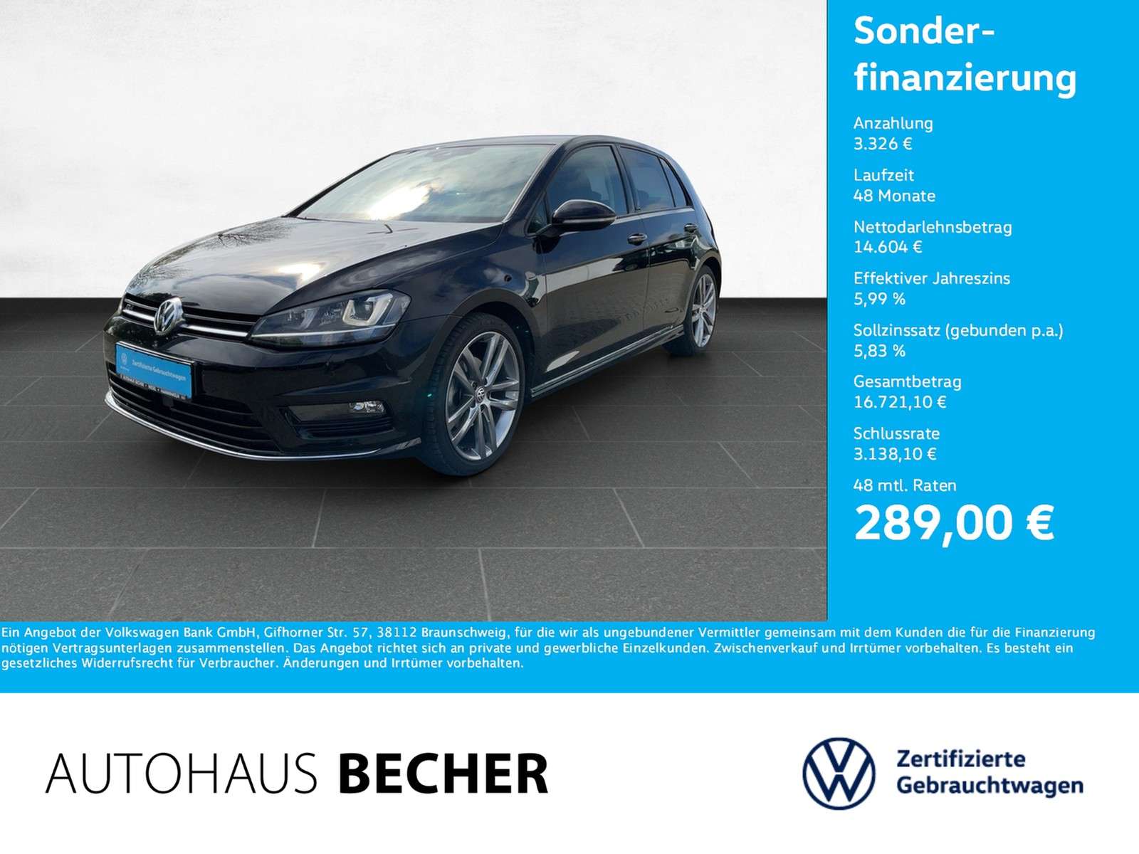 Second hand Volkswagen Golf R 