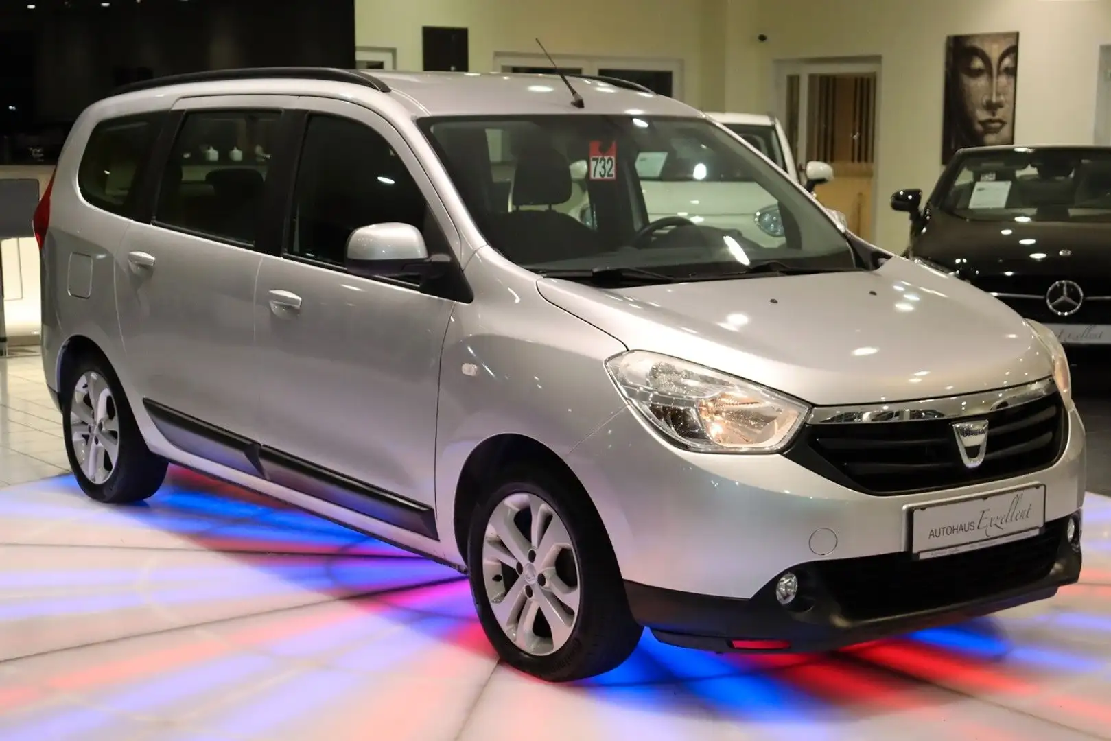 Dacia Lodgy Prestige*KLIMAANLAGE*NAVI*ALU*BC*MFL* Silber - 2