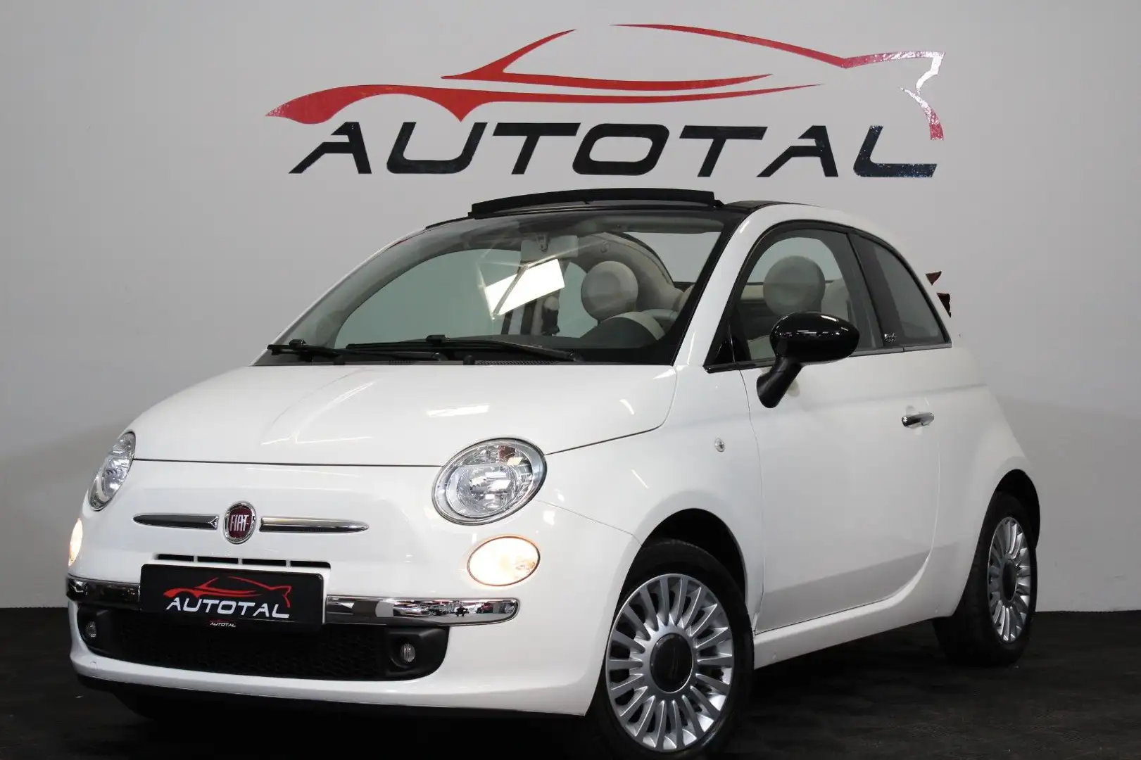 Fiat 500C *Cabrio*Lounge*Klima*PDC*Sitzheizung*Blueto. Weiß - 1