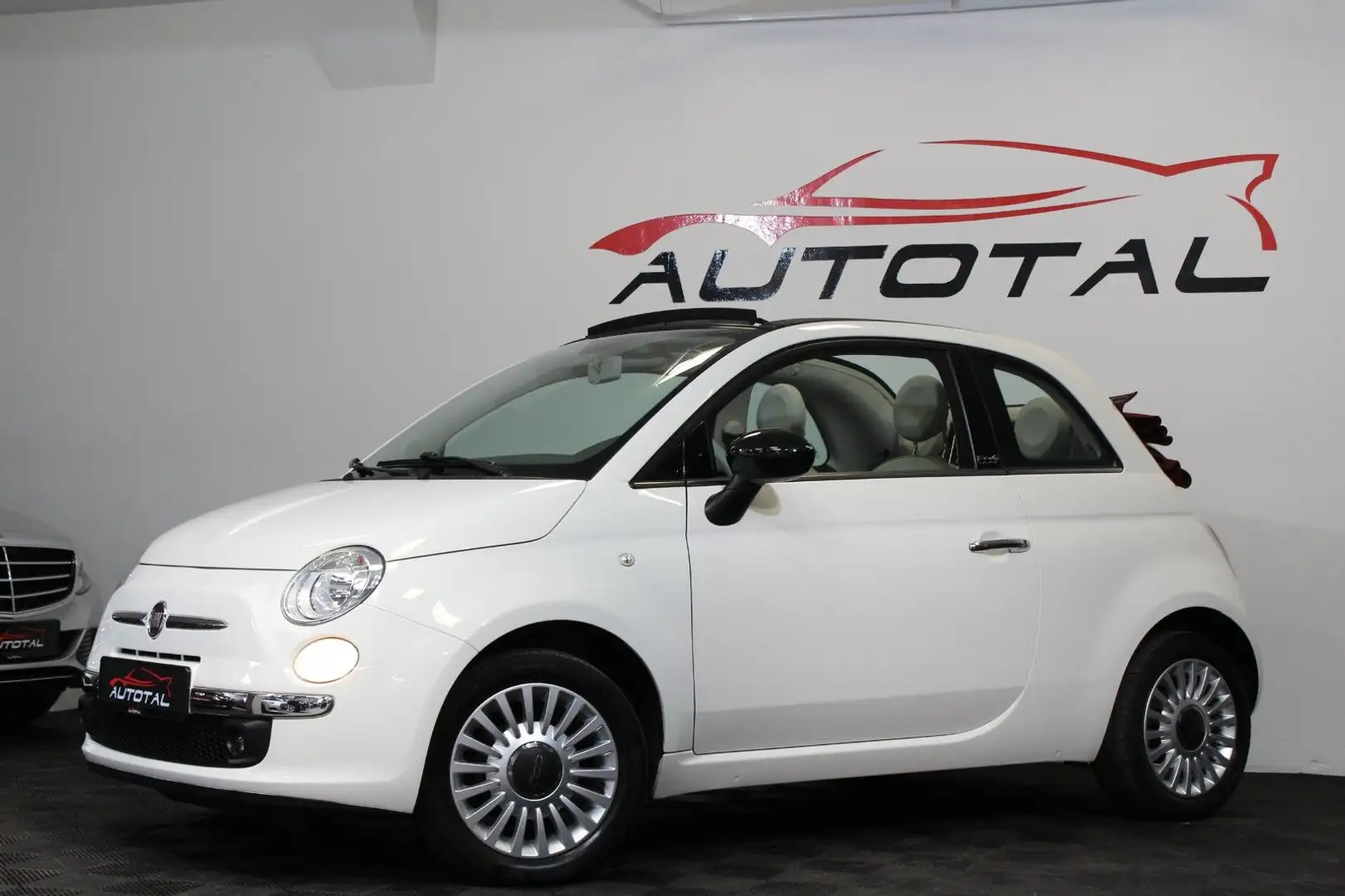 Fiat 500C *Cabrio*Lounge*Klima*PDC*Sitzheizung*Blueto. Weiß - 2
