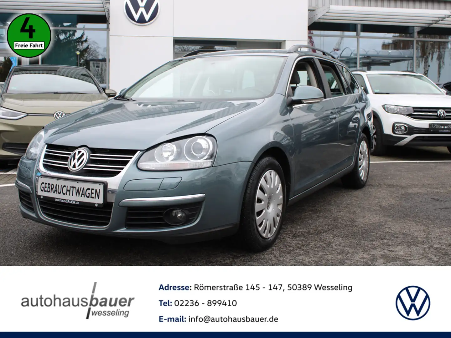 Volkswagen Golf V Variant 1.4l TSI Comfortline *Gewerbe/Export,BiX Verde - 1