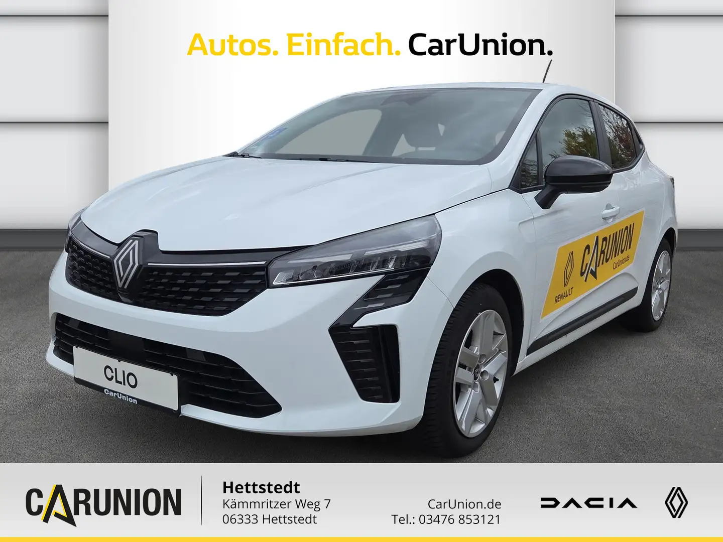 Renault Clio Evolution SCe 65 Weiß - 1