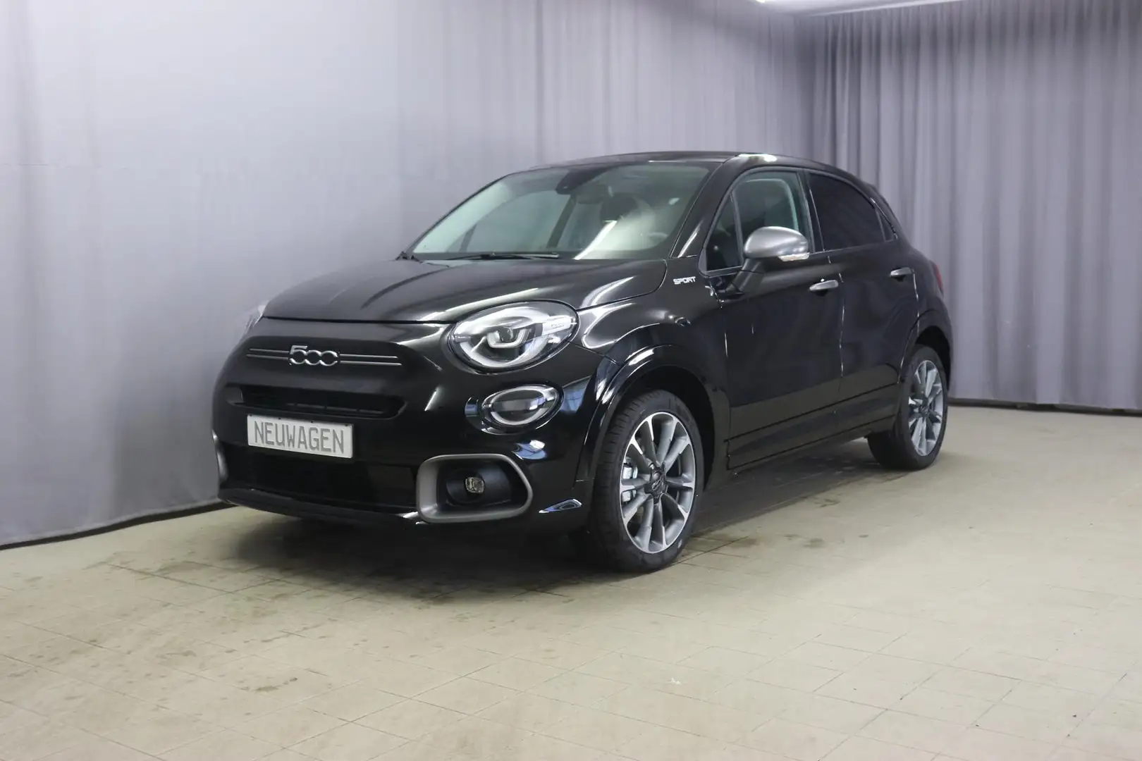 Fiat 500X DOLCEVITA SPORT 1.5 GSE 96kW Hybrid, Faltdach, ... Schwarz - 1
