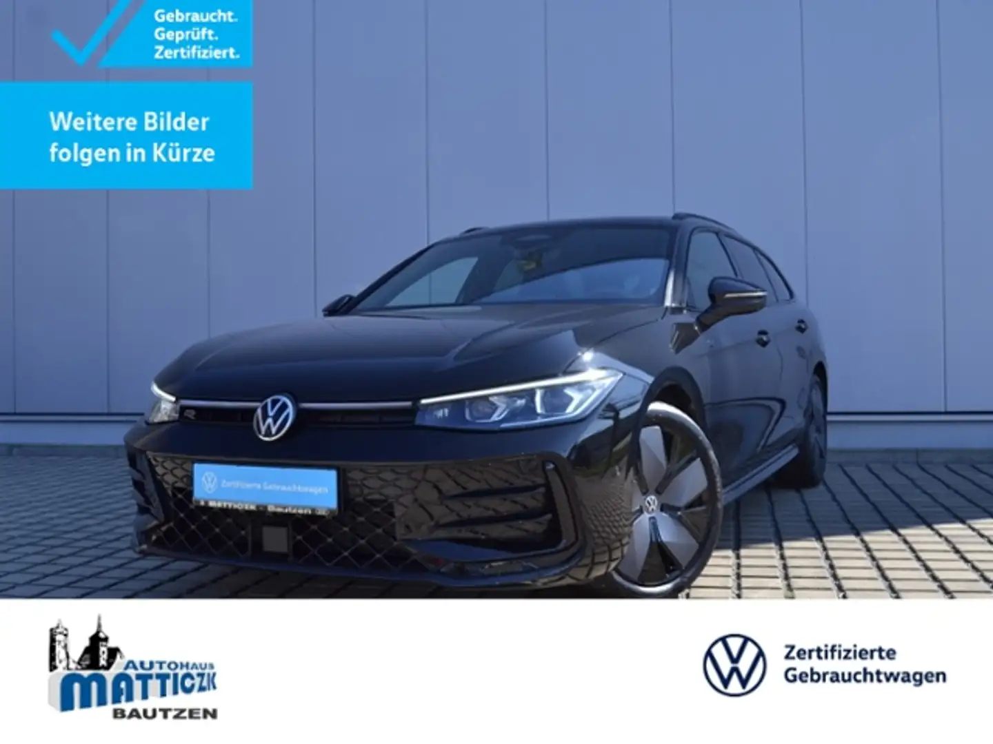 Volkswagen Passat Variant 2.0 TDI DSG R-Line VOLL/BLACK-STYLE/AHK/19-ZOLL+D Schwarz - 1