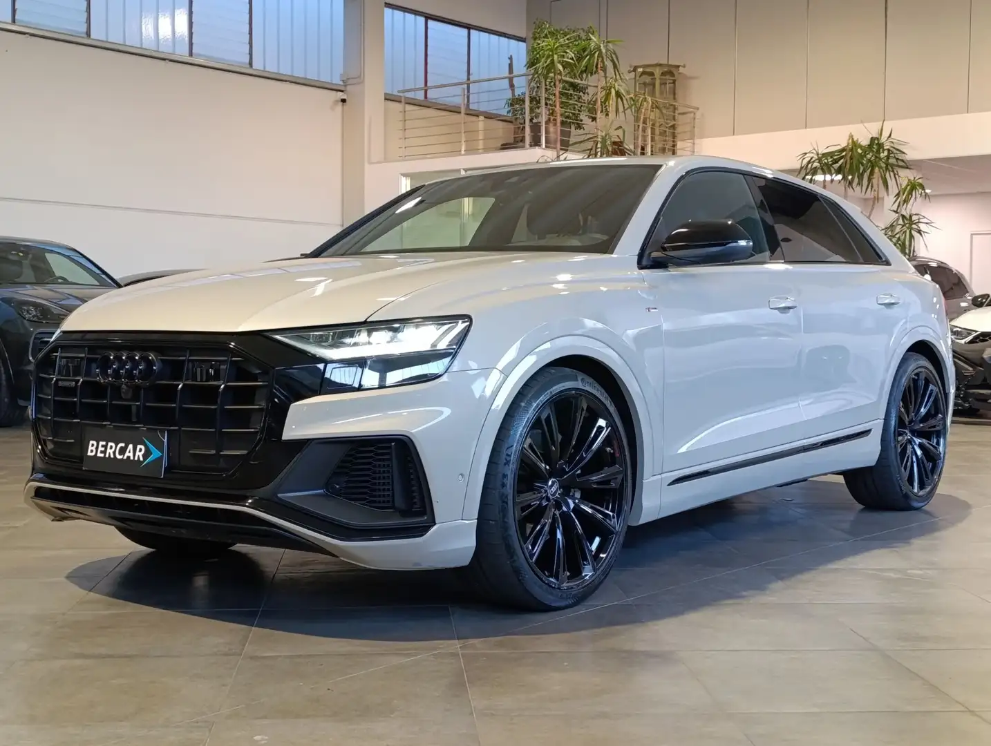 Audi Q8 Q8 SUV 55 TFSI e quattro tiptronic S line edition Weiß - 2