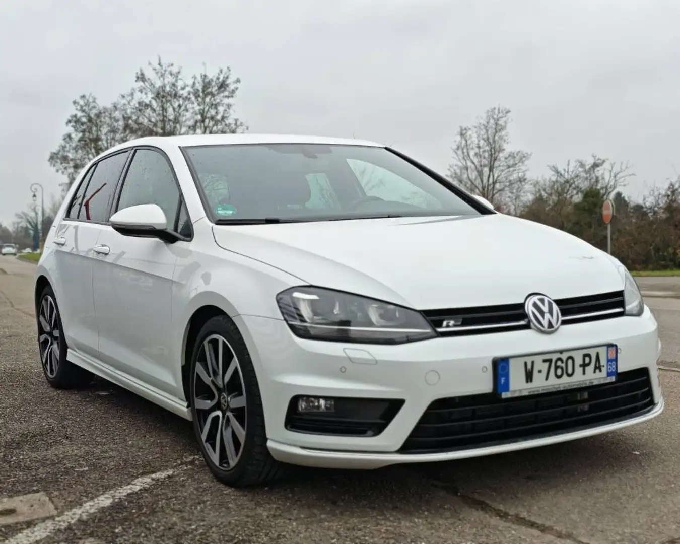 Volkswagen Golf VII 2.0 Tdi 150cv R Line Blanc - 2