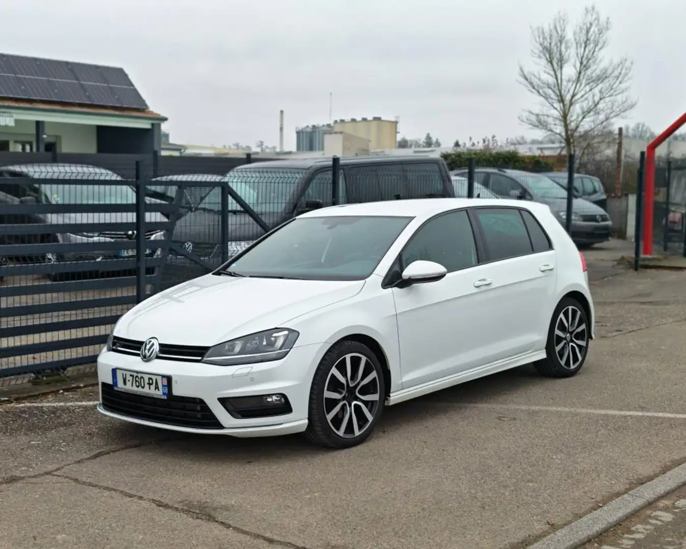 Volkswagen Golf VII 2.0 Tdi 150cv R Line Blanc - 1