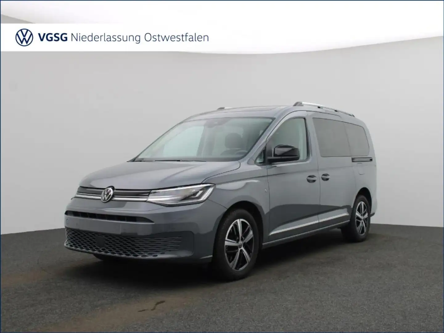 Volkswagen Caddy Maxi Style AHK RFK Panodach LED Klima Grau - 2