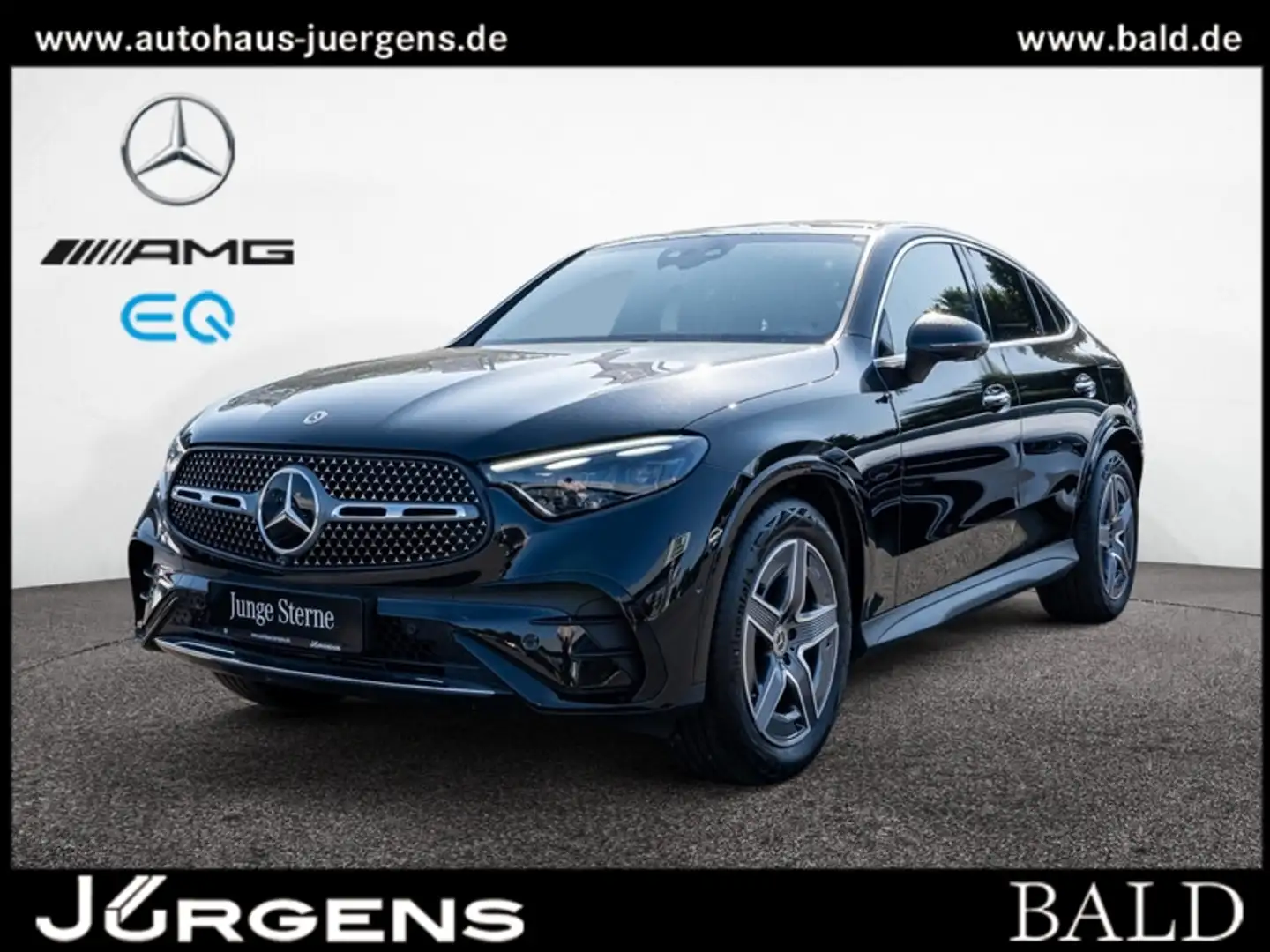Mercedes-Benz GLC 300 4M Coupé AMG-Sport/DIGITAL/360/Pano/AHK Schwarz - 2