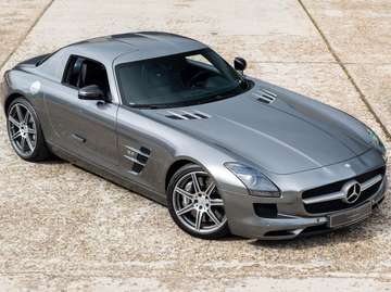 SLS AMG | Rare MANUFAKTUR Himalaya Mid Grey Metallic paintwork