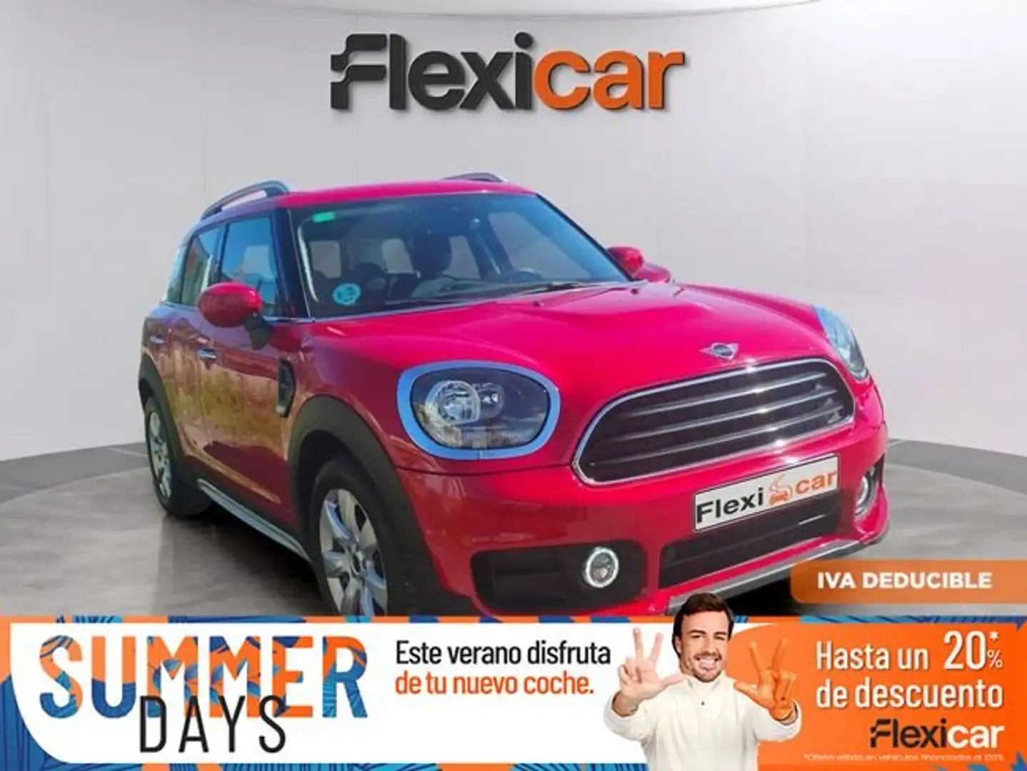MINI One Countryman D Piros - 1