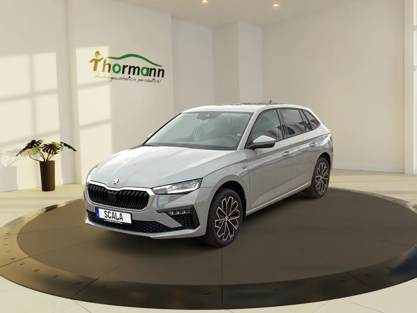 Skoda Scala Drive 1.0 TSI ACC DynLi MATRIX SpurW Gris - 2