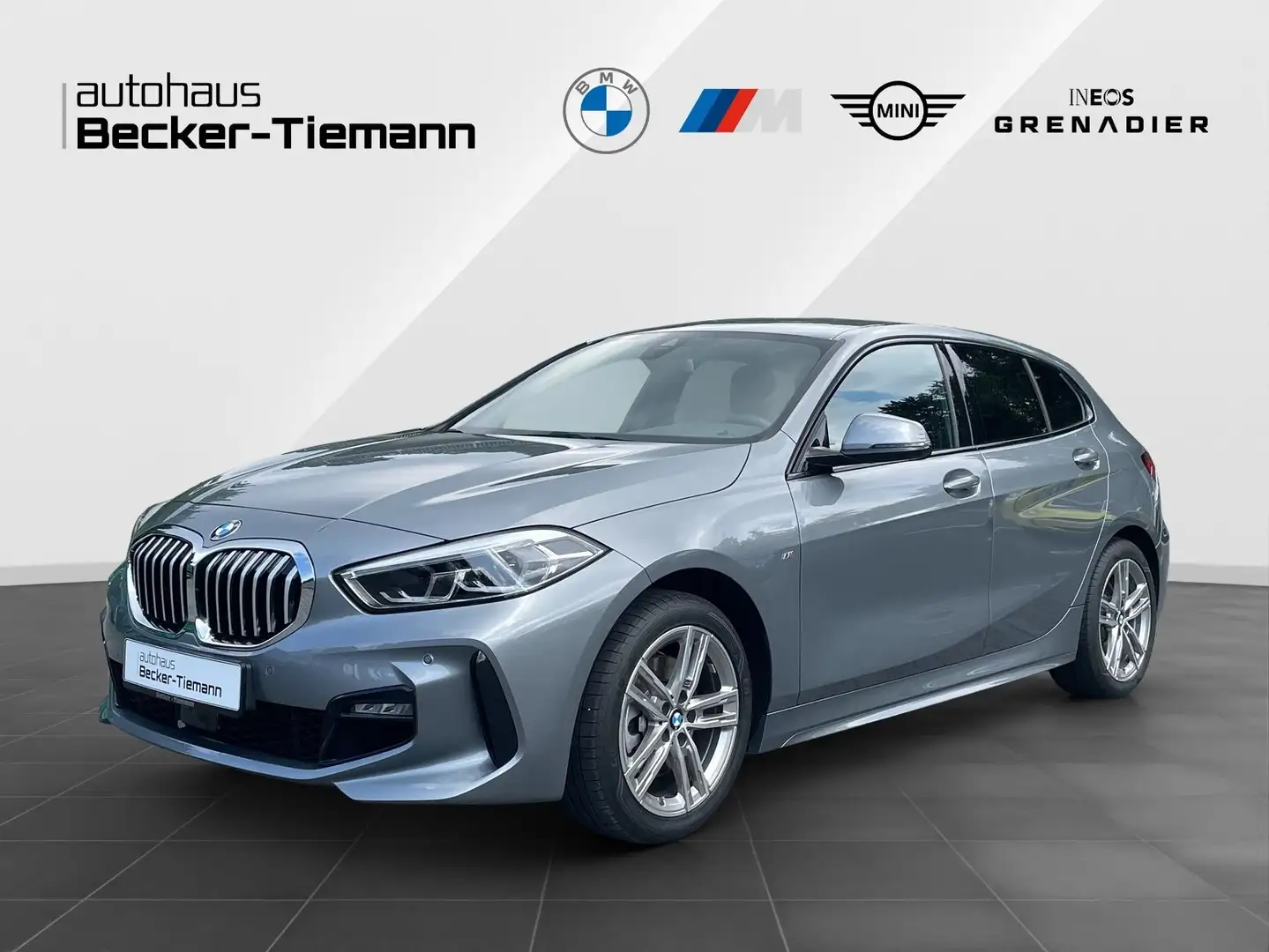 BMW 116 d M Sport/Aut./LivePro/CarPlay/LED/Tempomat/PDC Šedá - 1