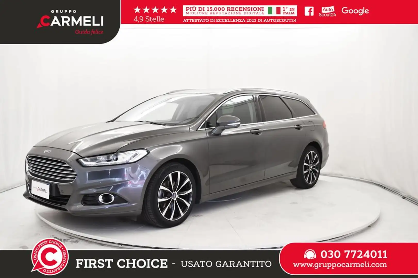 Ford Mondeo SW 2.0 tdci Ghia 115cv Blu/Azzurro - 1