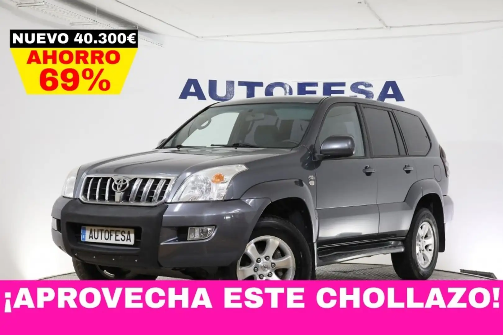 Toyota Land Cruiser LARGO 3.0 163cv 8 PLAZAS 5P # BOLA REMOLQUE - 1