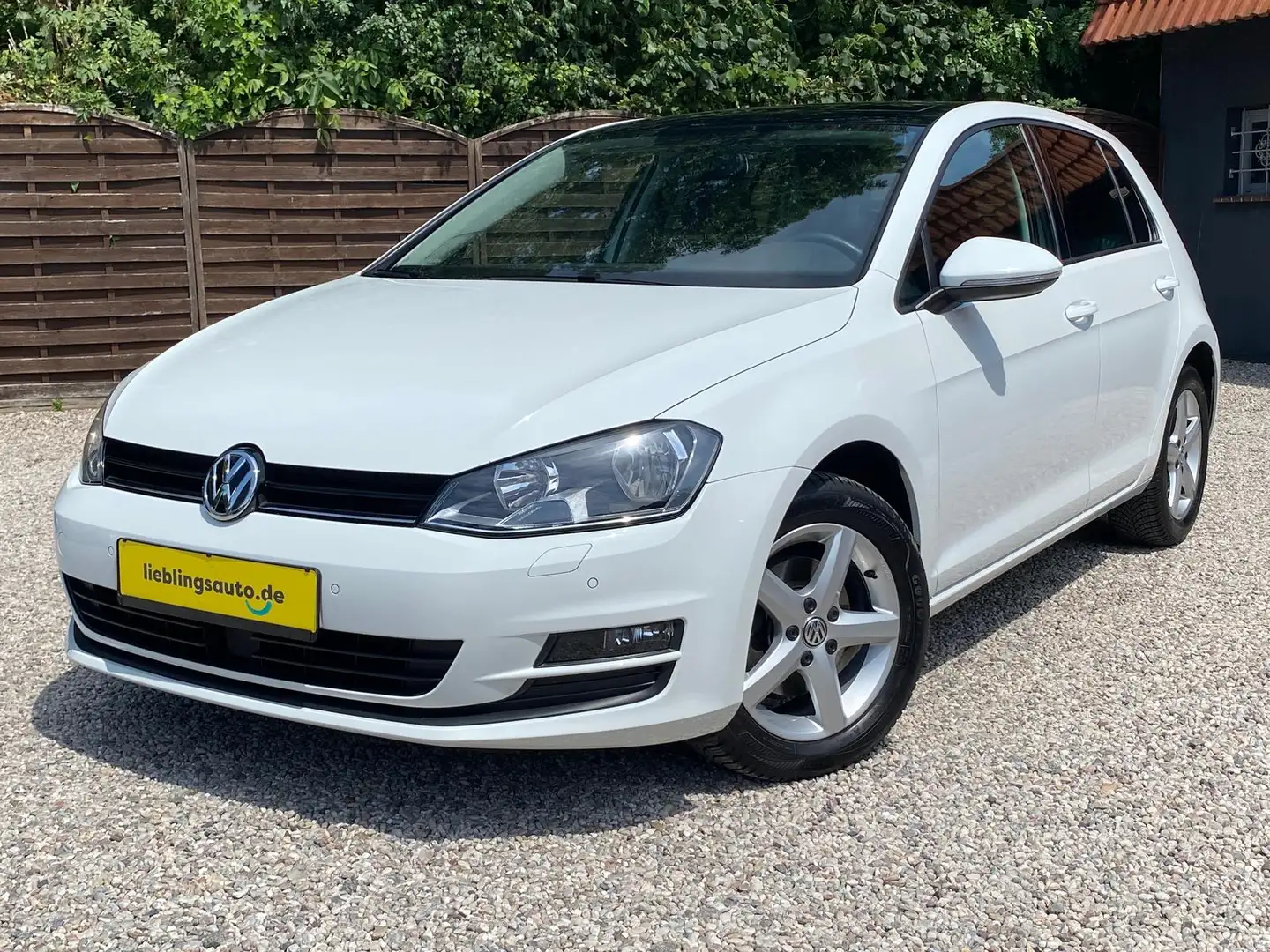 Volkswagen Golf 1.6 TDI DSG Behindertenumbau Leder Pano ACC Weiß - 1