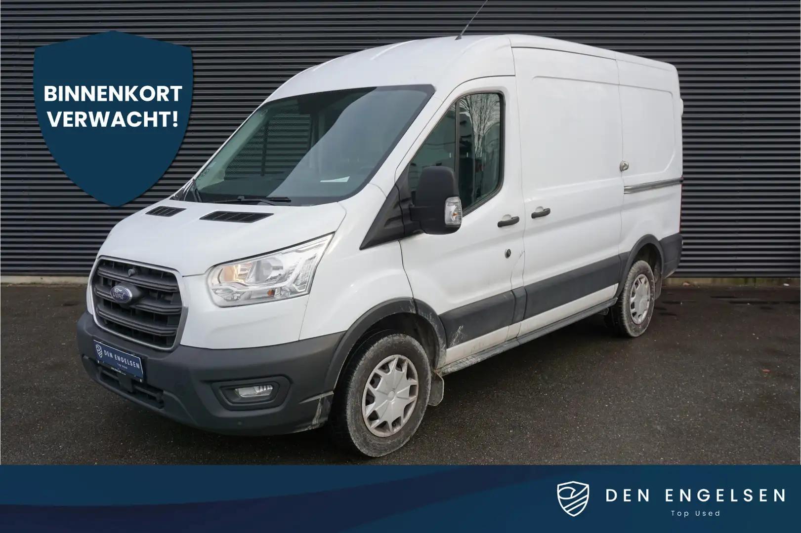 Ford Transit 350 131pk L2H2 2x Schuifdeur Trekhaak Parkeersenso Blanc - 1