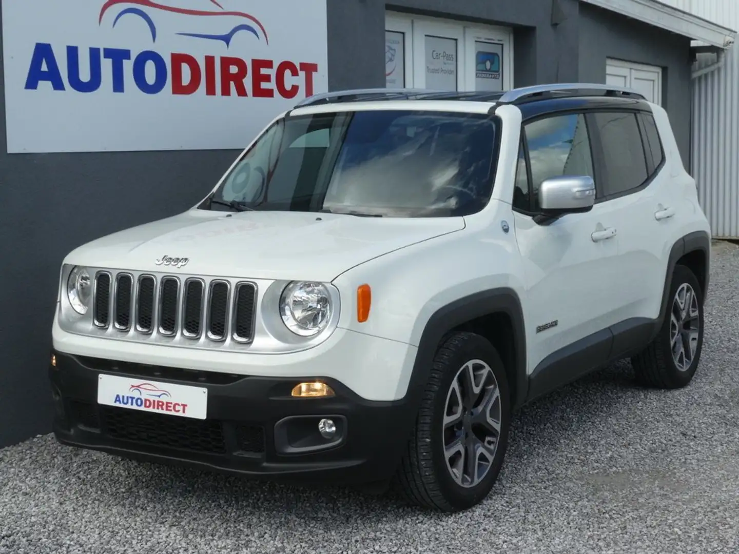 Jeep Renegade 1.4 Turbo 4x2 Limited Cuir, Navi, PDC, Jantes 18" Weiß - 1
