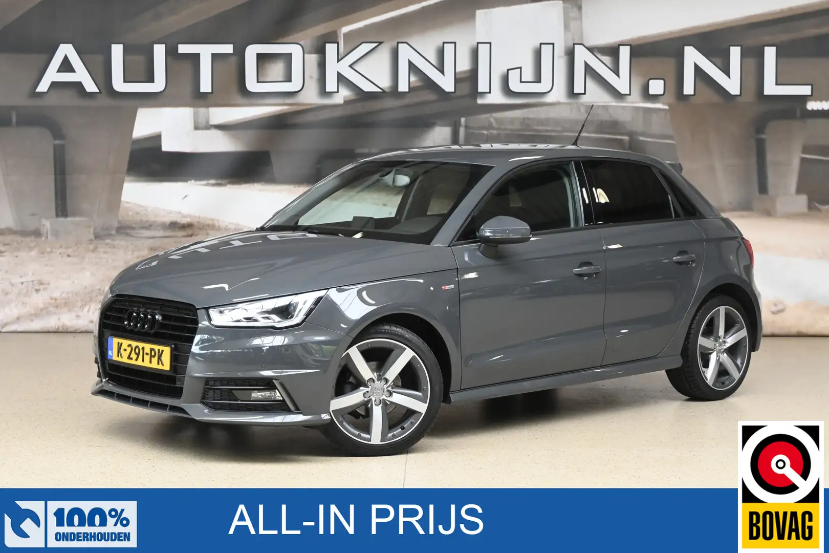 Audi A1 Sportback 1.0 TFSI 95pk Sport Pro Line S | Bi-Xeno Grau - 1