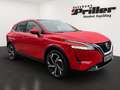 Nissan Qashqai 1.3 DIG-T Tekna+ *AHK/MASSAGE/BOSE* Rood - thumbnail 2
