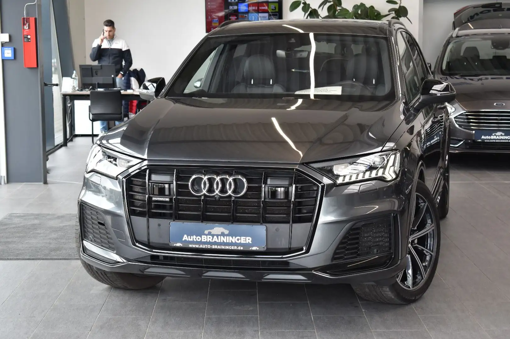 Audi Q7 50TDI Quattro Tiptronic S-line Laser~ACC~HUD Šedá - 1