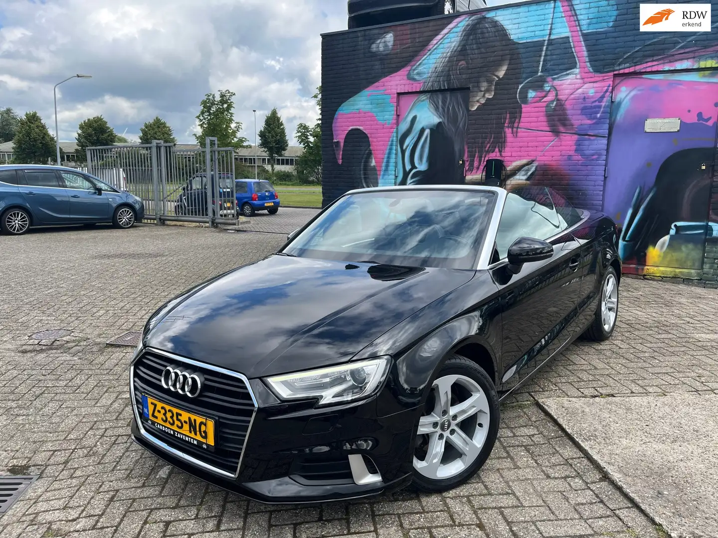 Audi A3 CABRIOLET 1.4 TFSI Sport Pro Line S Leder Zwart - 1