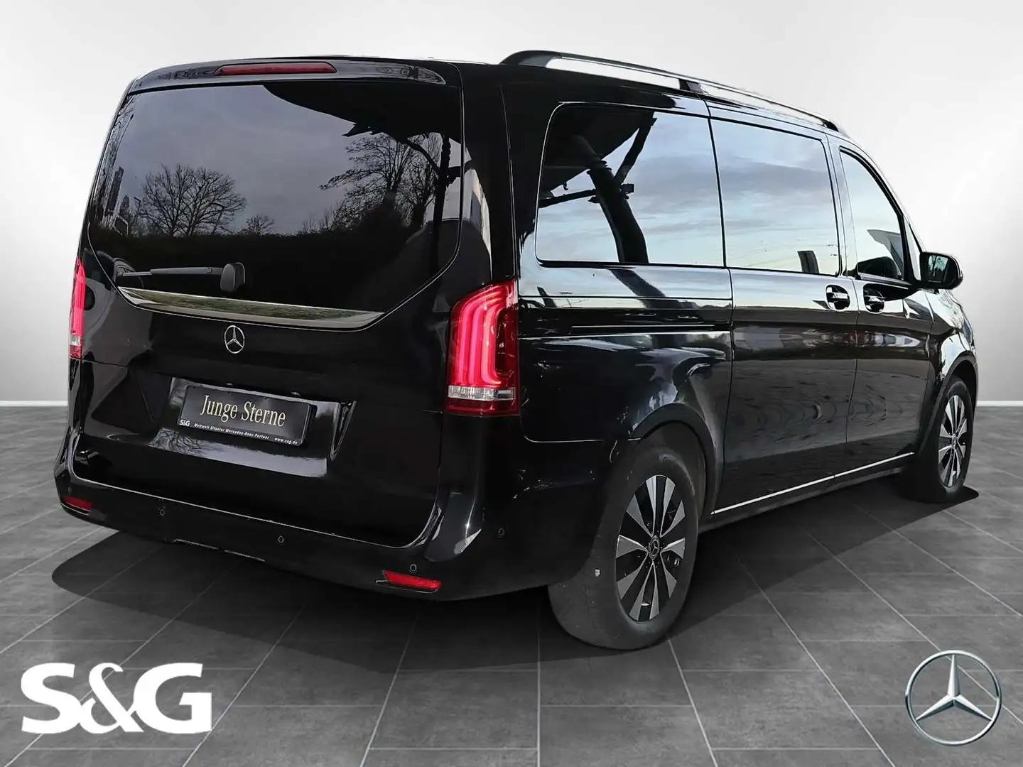 Mercedes-Benz V 300 d 4M EDITION Lang Negru - 2