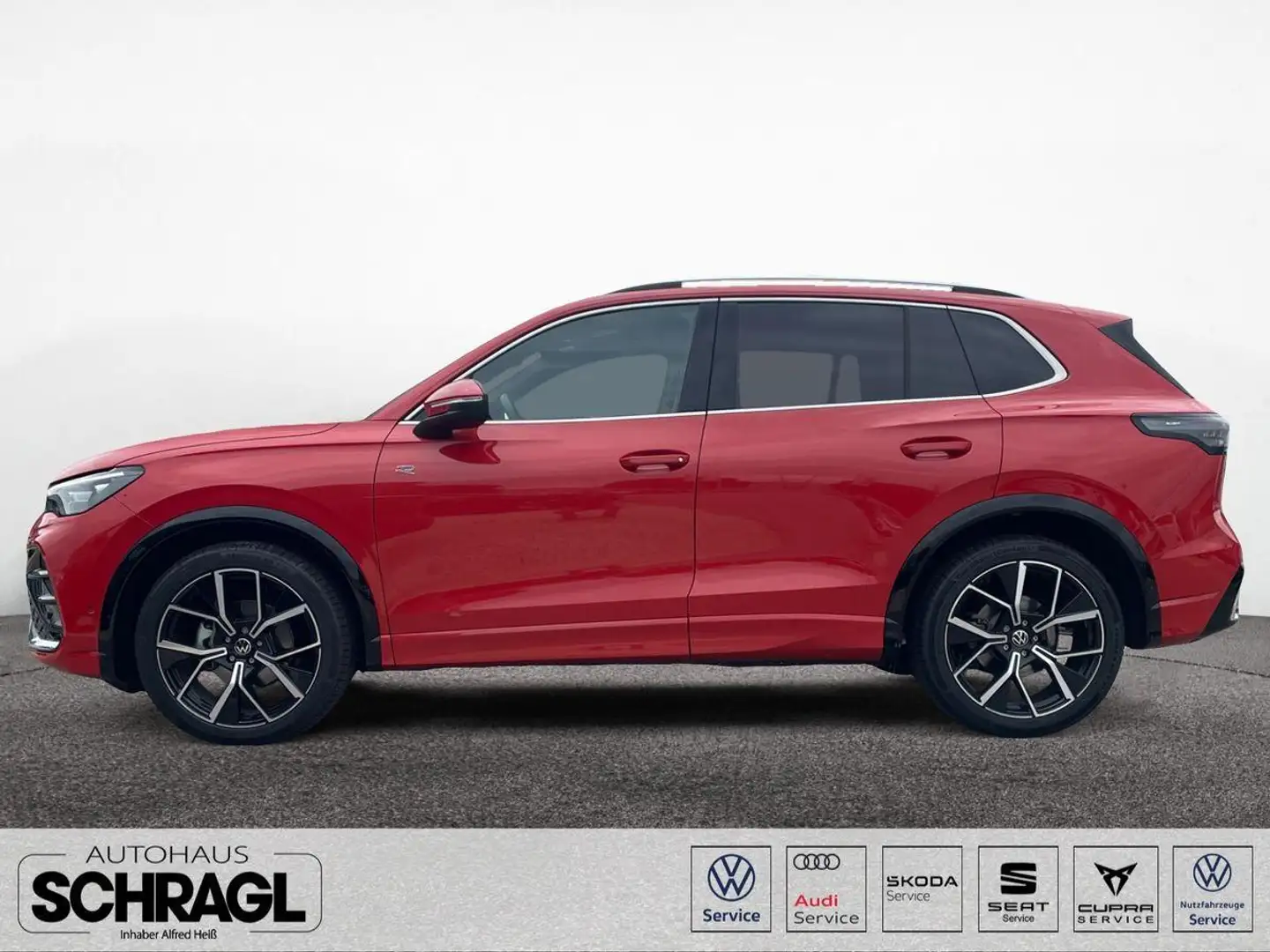 Volkswagen Tiguan 1.5 eTSI DSG R-LINE+AHK+NAVI+ACC+KAMERA Rosso - 2