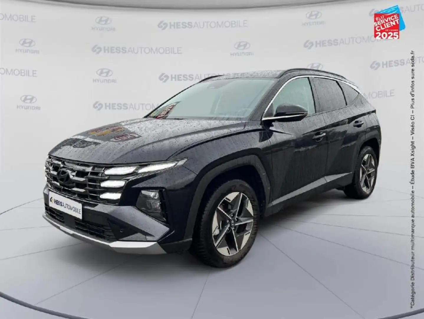 Hyundai TUCSON 1.6 T-GDI 215ch Hybrid Creative Sieges chauf GPS Camera Noir - 1