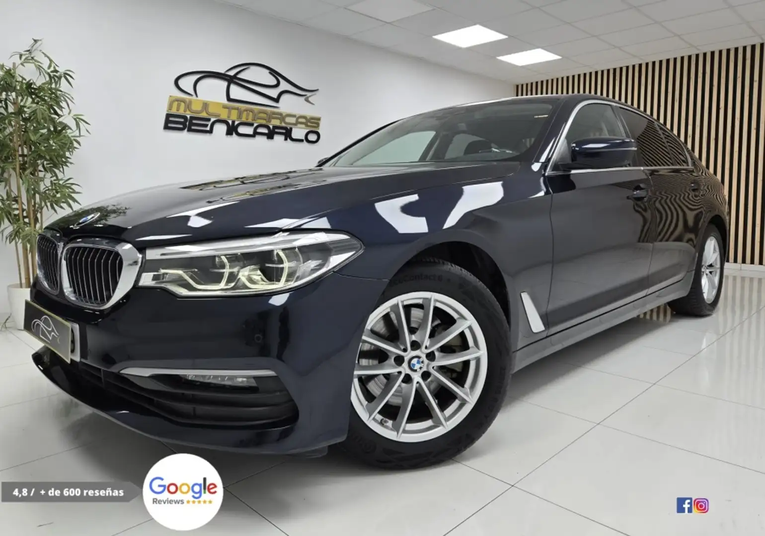 BMW 520 520dA Azul - 1