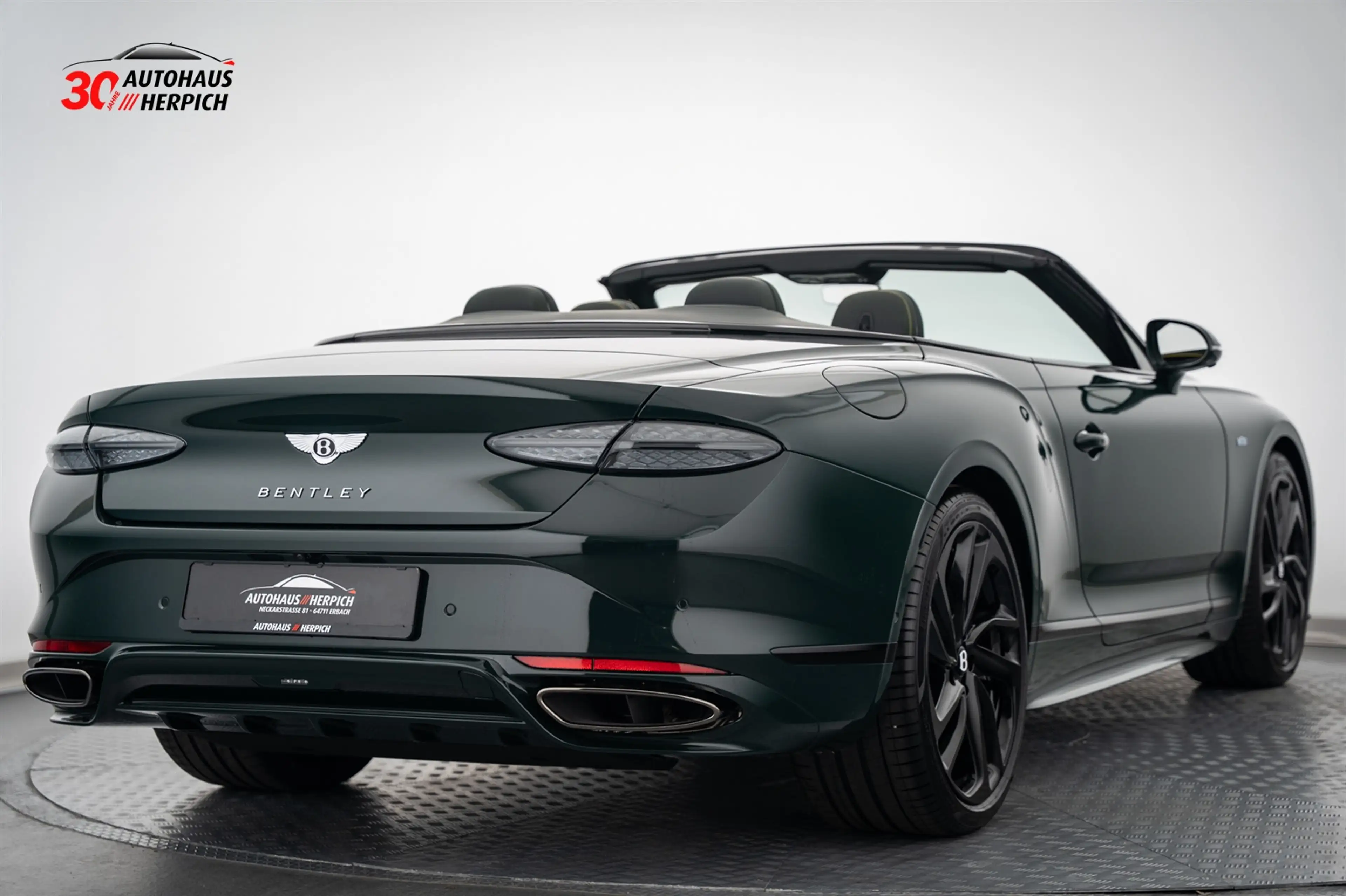 Bentley Continental GTC Speed First Edition Green Yellow — photo 5