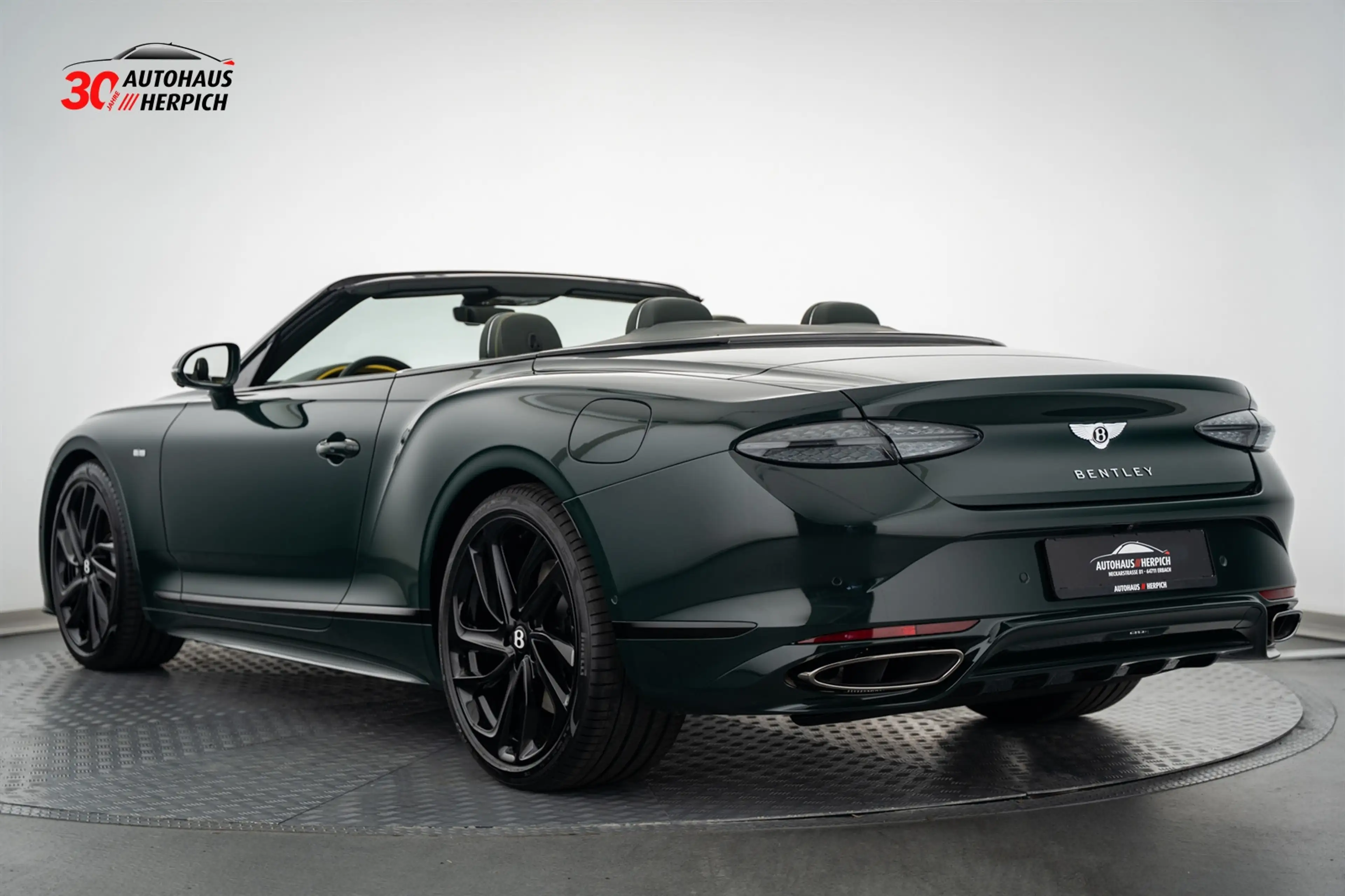 Bentley Continental GTC Speed First Edition Green Yellow — photo 3