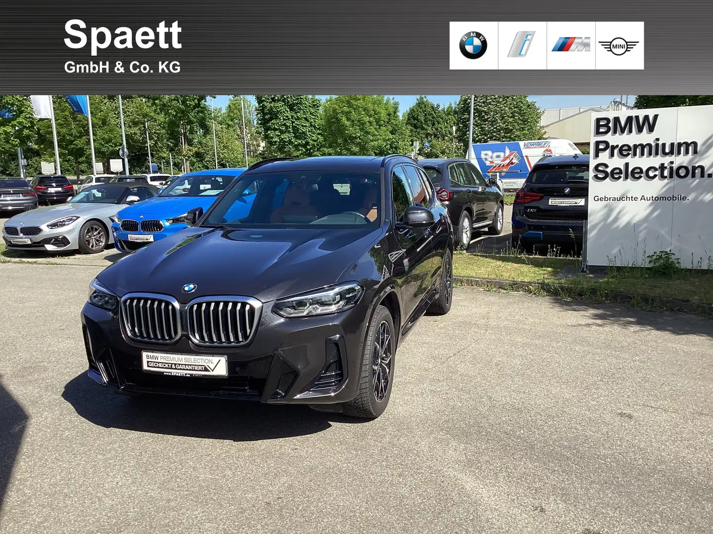 BMW X3 xDrive20d ZA M Sportpaket DAB LED WLAN Shz Grijs - 1