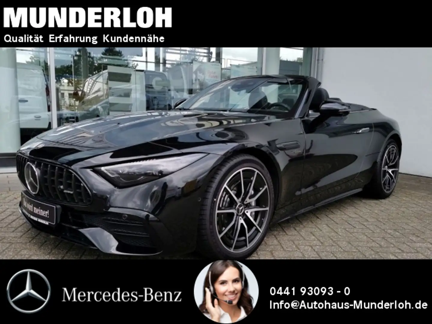 Mercedes-Benz SL 43 AMG AMG SL 43 Premium Plus Paket Zwart - 1