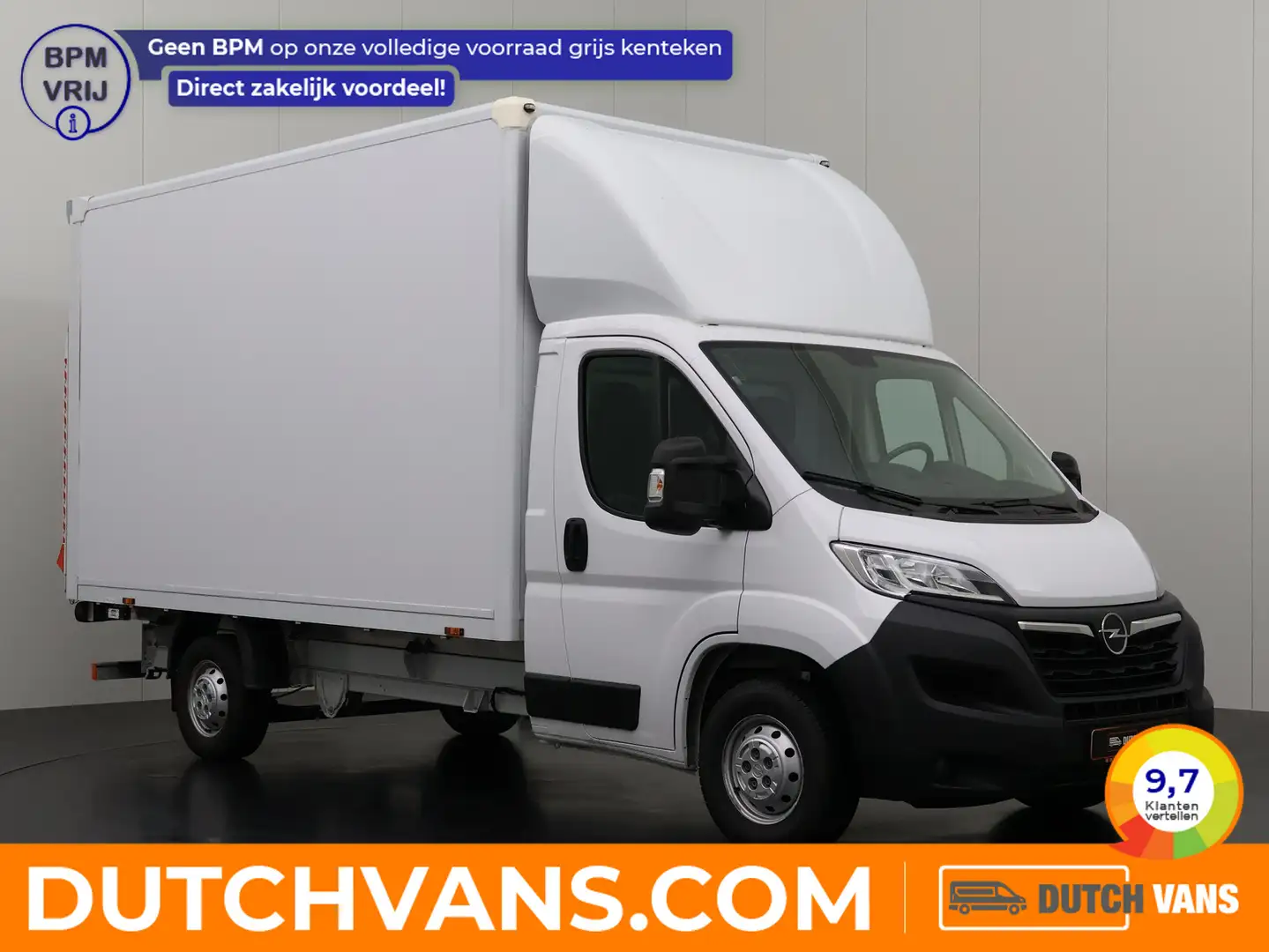 Fiat Ducato Opel Movano 140PK Bakwagen| Laadklep | Multimedia Blanc - 1