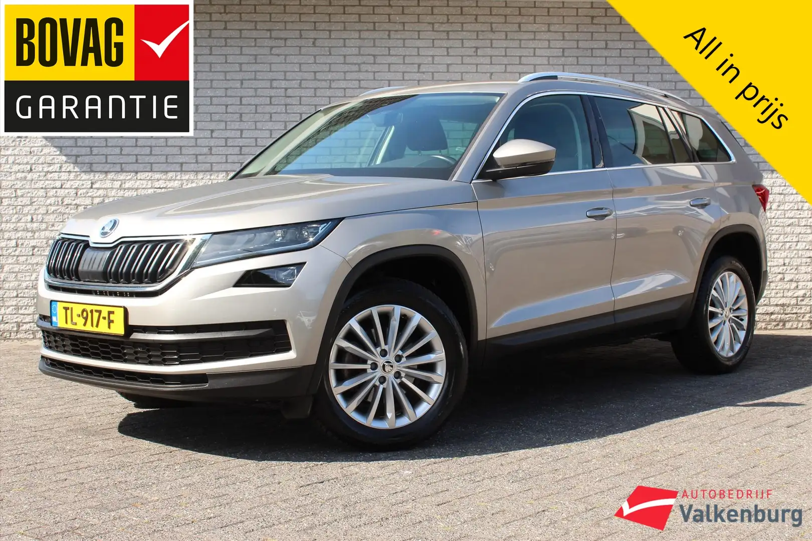 Skoda Kodiaq 1.4 TSI Ambition Business 7p. | Trekhaak inklapbaa Grijs - 1