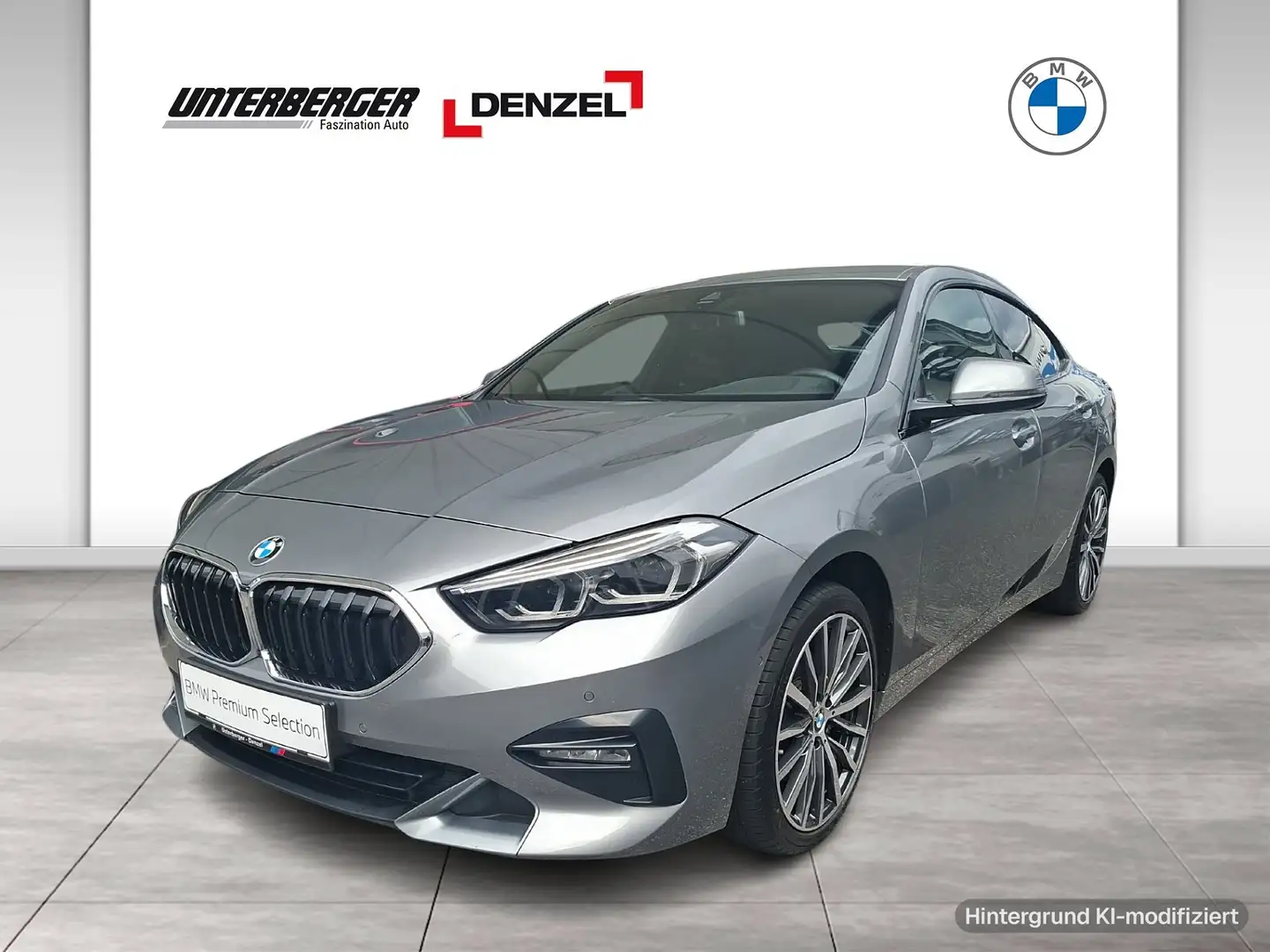 BMW 218 d SportLine Sport Line DAB RFK Tempomat Shz Grau - 1