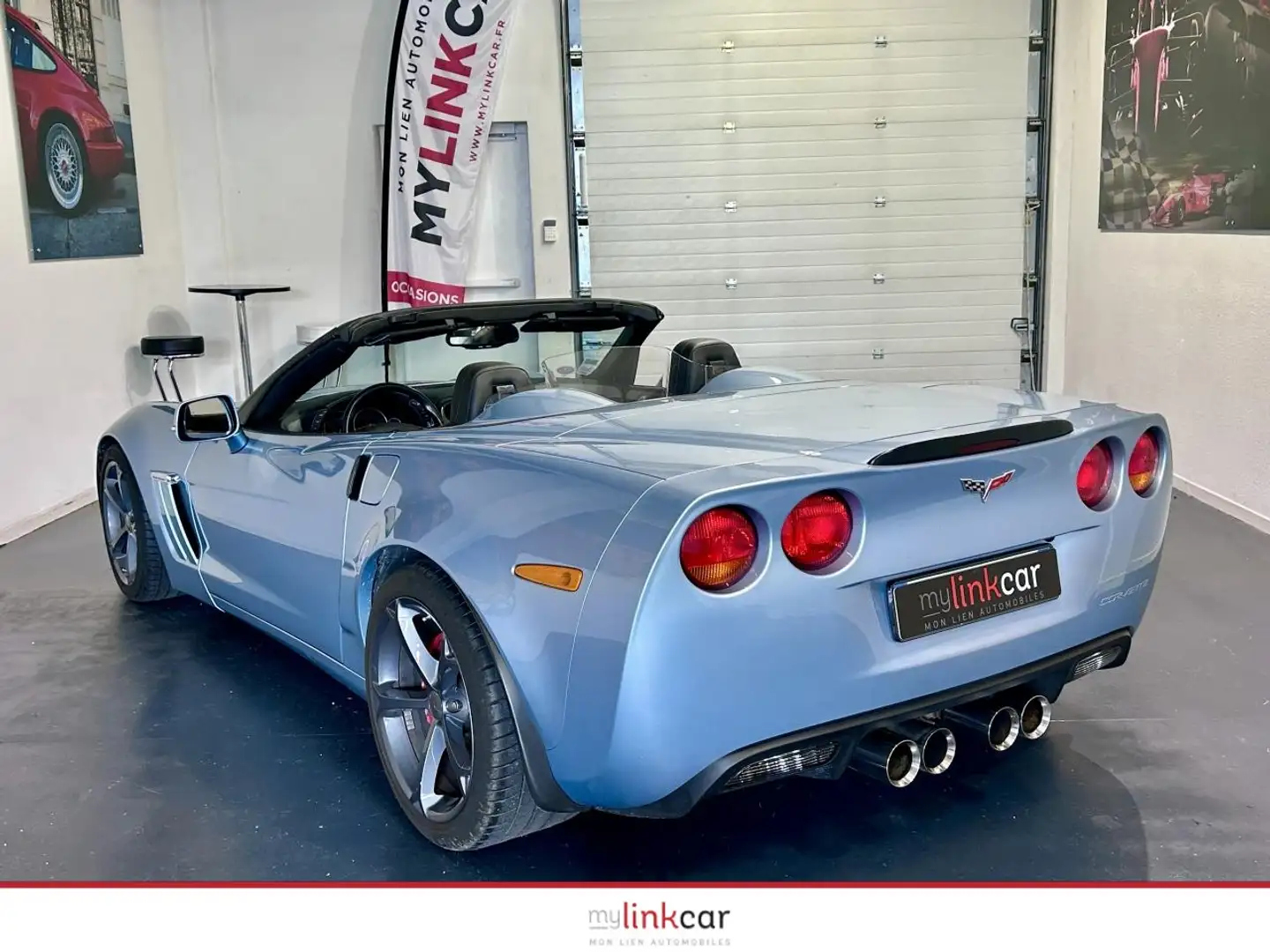Chevrolet Corvette C6 Grand Sport  6.2 V8 437 LT4 Bleu - 2