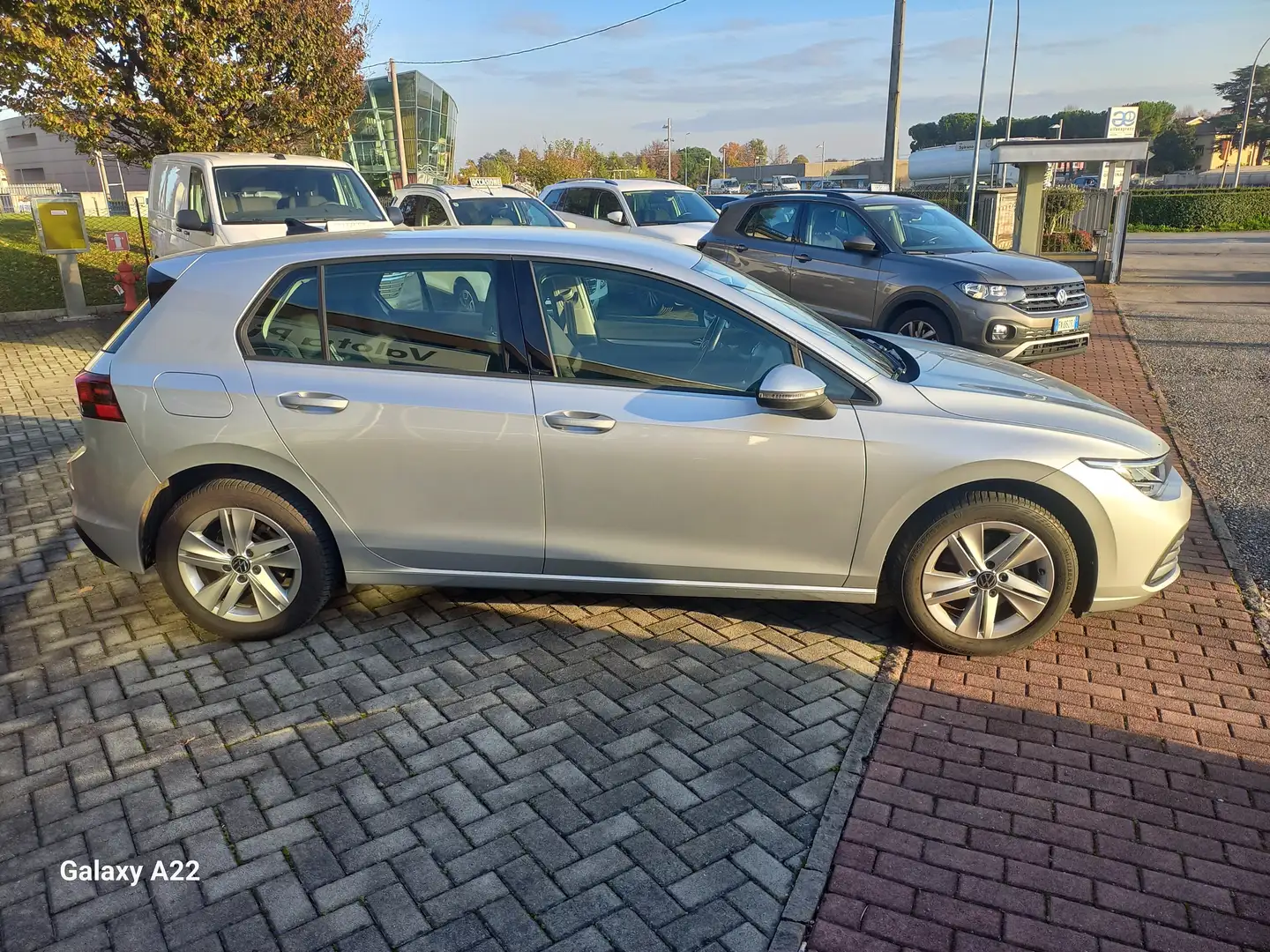 Volkswagen Golf Golf VIII 2020 2.0 tdi Life 115cv dsg Argento - 2