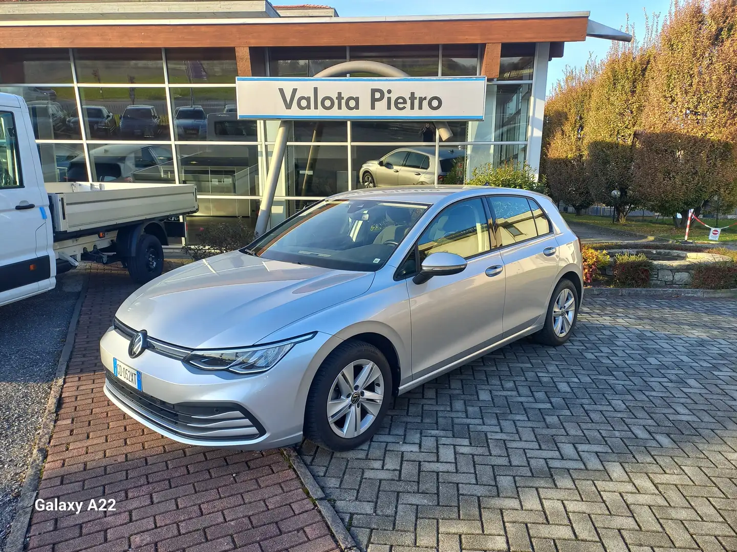 Volkswagen Golf Golf VIII 2020 2.0 tdi Life 115cv dsg Argento - 1