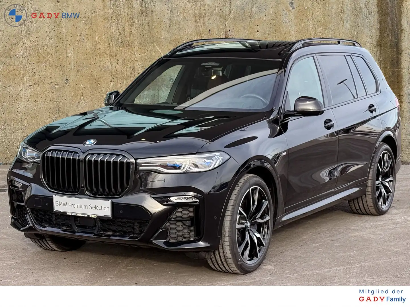 BMW X7 xDrive40d Schwarz - 1