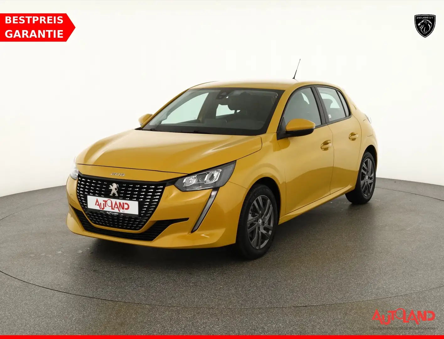 Peugeot 208 1.2 PureTech LED Navi Tempomat AppConnect Jaune - 1