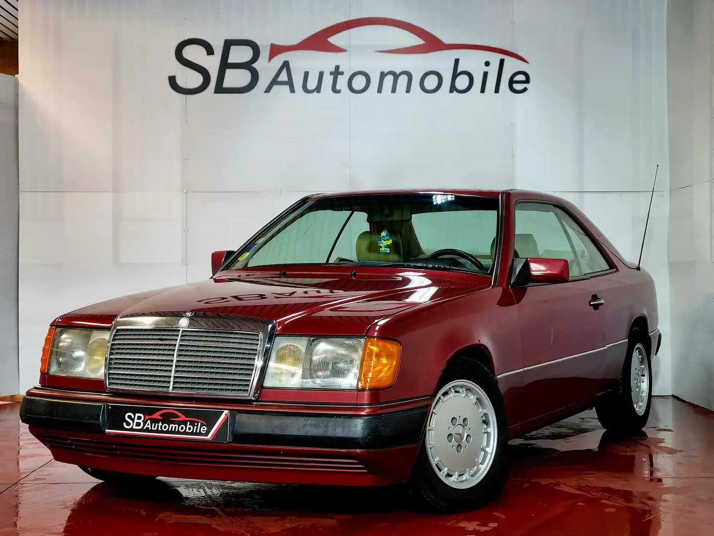 Mercedes-Benz CE 230 BOIT-AUTO*AIRCO*CUIR*OLDTIMER*GARANTIE 12M** crvena - 1